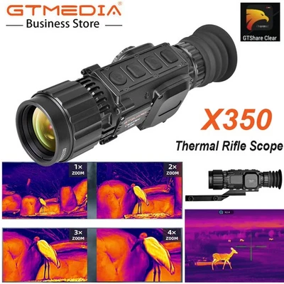 GTGUARD ClearView X350 384*288 Thermal Monocular Thermal Rifle Scope for Hunting - Image 1 of 4