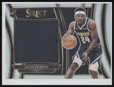 2023-24 Panini Select #RJS-PK Jalen Pickett Jumbo Rookie Swatches RC - Image 1 of 2