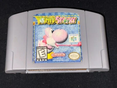 Yoshi's Story (Nintendo 64, 1998) Cleaned / Tested / Authentic - N64 - Image 1 of 4