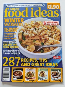 Super Food Ideas Magazine Issue 106 August 2009 Australia's No.1 Food Magazine - Picture 1 of 4