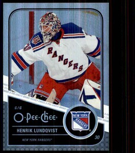 2011-12 O-Pee-Chee Rainbow Henrik Lundqvist #340