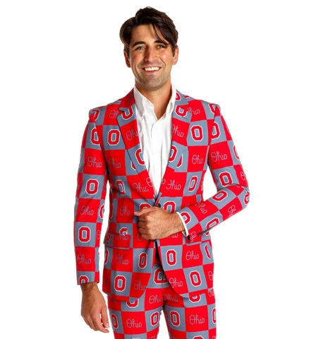 Tellum and Chop Mens College Game Day Blazer Coat Jacket Cover