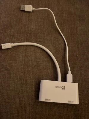 j5create USB-C™ to HDMI™ & VGA Adapter with USB™ 3.0/Power Delivery - Image 1 of 3