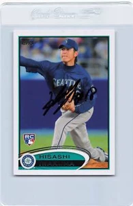 2012 Topps #484 Hisashi Iwakuma Mariners Signed Auto *K1907 - Picture 1 of 2