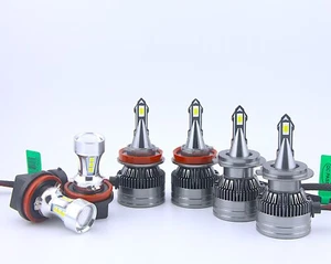Bright White LED Headlights High and Low Fog Spot light Combo for VW Amarok MKI - Picture 1 of 5