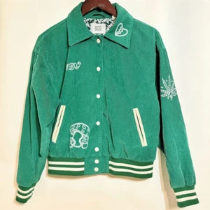 BDG Bomberjacke grün Cord M - Bild 1 von 14