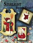 Tole peinture décorative lumière des étoiles nuit enneigée Johnson Tyriver livre de Noël