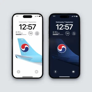 Korean Air iPhone Wallpaper - Picture 1 of 3