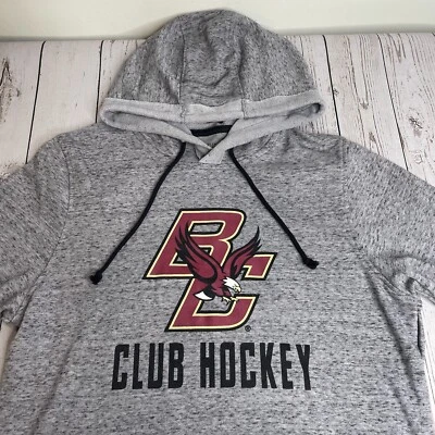 Boston College Eagles Club Hockey Hoodie Sweatshirt Under Armour Mens Small - Image 1 of 4