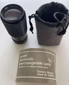 Vintage Sears 70:210mm f/4.0 Macro Zoom Lens Model 202 7377700 See Description.. - Picture 1 of 5