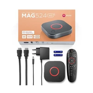 Infomir Mag 524W3 4K , Built-in Dual Band 2.4G/5G WiFi, HDMI Cable (Much Fast... - Picture 1 of 1