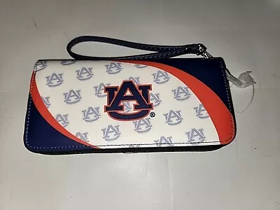 Auburn Tigers Curve Zip Organizer Ladies Wallet NCAA - Image 1 of 3