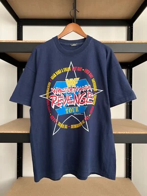Camiseta De Colección 1994 WWF Wrestlemania Revenge Owen Hart Bret Hart Talla XL Foto 1 de 4