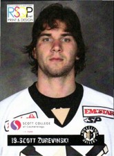 Scott Zurevinski 2012-13 Wheeling Nailers SGA