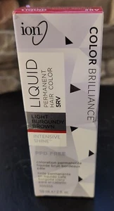 Ion Color Brilliance Liquid Permanent Hair Color Light Burgundy Brown 5RV - Picture 1 of 6