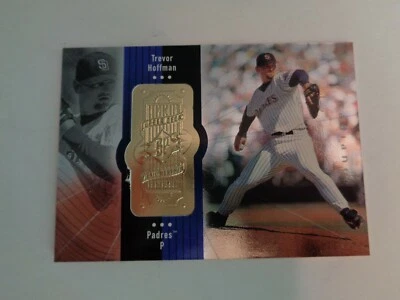 1998 Upper Deck SPX Radiance Gold Trevor Hoffman Card #124 #4164/4500 - Image 1 of 2