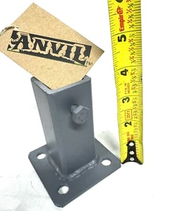 Repair HANDRAIL No Welding Mount 3 3/4" Boot Step RAILING 1" POSTS slip inside - Picture 1 of 9