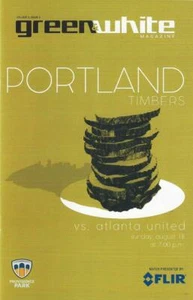 Programa de fútbol/fútbol Portland Timbers ""Verde y blanco"" de la MLS volumen 8, número 9 - Imagen 1 de 5