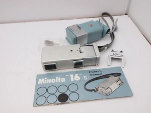 Minolta 16 EE II 16mm analoge Miniaturkamera MIT BLITZ - Bild 1 von 2