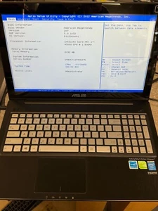 ASUS Q550LF i7-4500U 8GB Laptop 15.6" Touchscreen AS IS BOOTS TO BIOS INCOMPLETE - Picture 1 of 11