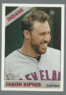 2015 Topps Heritage #489 Jason Kipnis SP - NM - Image 1 of 2