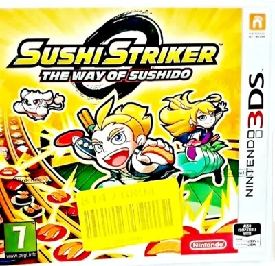 Sushi Strikers: The Way of Sushido (2018) | Nintendo 3DS | Nintendo DS |Nintendo - Image 1 of 4