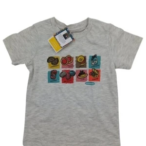 Gut getragenes Kinder T-Shirt 3T Latino Heritage Food Grafik Unisex Kurzarm Neu - Bild 1 von 4