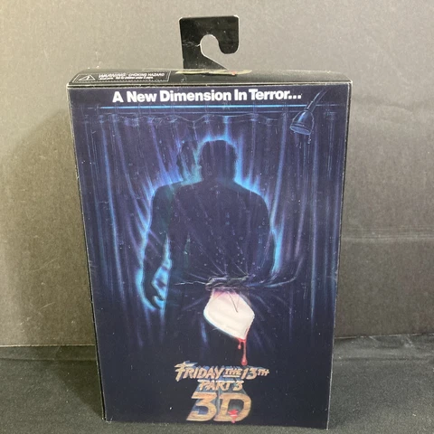 JASON VOORHEES FRIDAY THE 13TH PART III 3D NECA REEL TOYS HORROR NEW IN BOX Cover