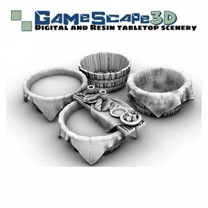 Décor Gamescape 3D Bains - Picture 1 of 1