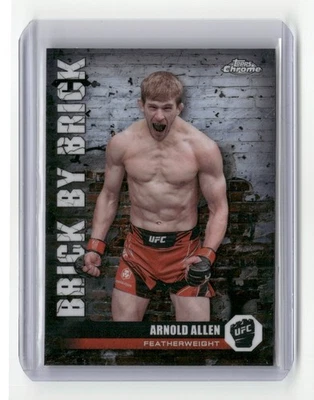 2024 Topps Chrome UFC - Brick by Brick Arnold Allen #BYB-9 MMA - Image 1 of 2