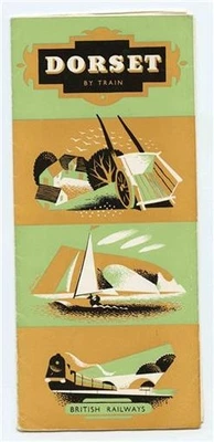 British Railways Brochure Dorset by Train 1968 - Image 1 of 4