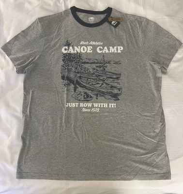 Nueva camiseta de manga corta con etiquetas marca Roots para hombre talla 2XL Foto 1 de 4