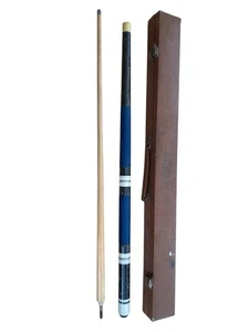 Riley Vintage 80er Jahre Snooker Pool Queue 4-teiliges Set mit Koffer - Bild 1 von 8