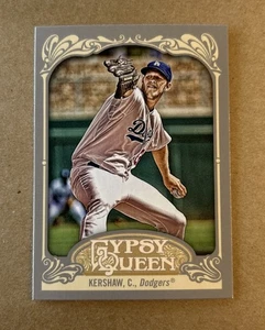 2012 Topps Gypsy Queen #135 Clayton Kershaw Baseballkarte - Bild 1 von 2