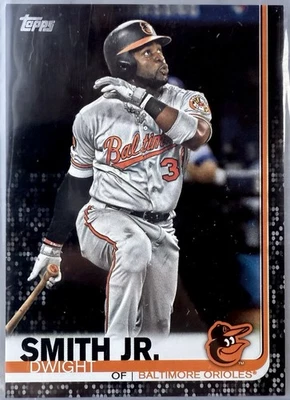 2019 TOPPS UPDATE BLACK DWIGHT SMITH JR. 30/67 BALTIMORE ORIOLES #US165 - Image 1 of 2
