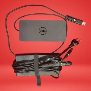 Dell D6000 Universal Docking Station HDMI DisplayPort Ethernet USB-C - Picture 1 of 5