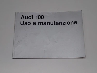 AUDI 100 LIBRETTO USO E MANUTENZIONE 1971 - Immagine 1 di 4