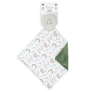 Baby Comforter Security Blanket Snuggle Blankie Tiny to Tots Newborn Chewy Teeth - Picture 1 of 6