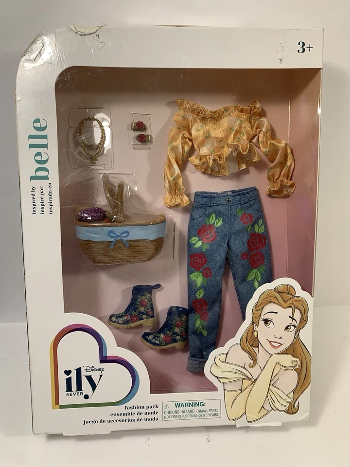 Disney Ily 4ever "Belle" Fashion Pack - Box Has Light Damage