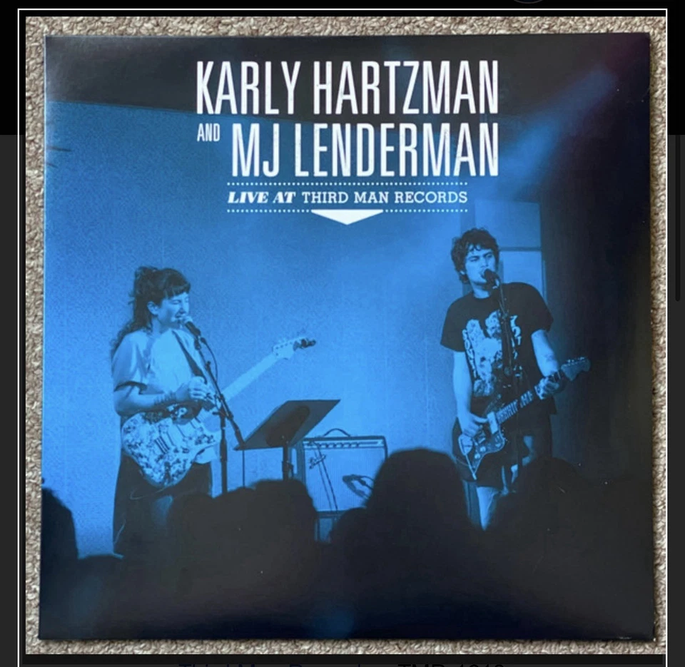 Karly Hartzman MJ Lenderman Live At Third Man Records SEALED RSD Blue Vinyl - Image 1 of 3