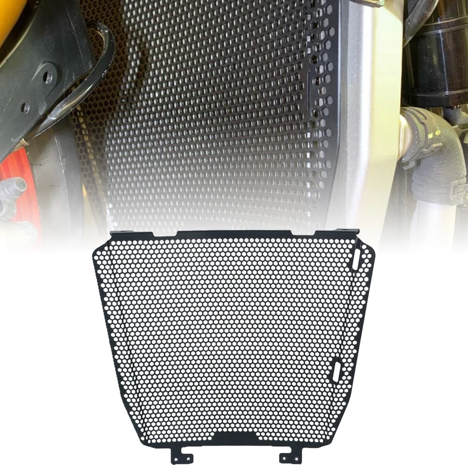 Moto Grille de Radiateur Radiator Guard for Aprilia RSV4 1000 2009-2014 black - Image 1 of 4