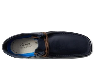 Clarks Shacre Boot (Dark Navy Leather) Men's 8 - Picture 1 of 5