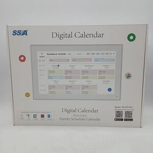 Smart Wifi Digital Calendar & Chore Chart Touch Screen SSA ZN-DP1501 - 15.6 in - Picture 1 of 5