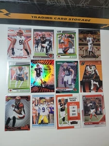 LOTE DE 20 TARJETAS DEL EQUIPO CINCINATTI BENGALS VETERANOS Y NOVATOS (SE MUESTRAN TODAS LAS CARTAS) - Imagen 1 de 3