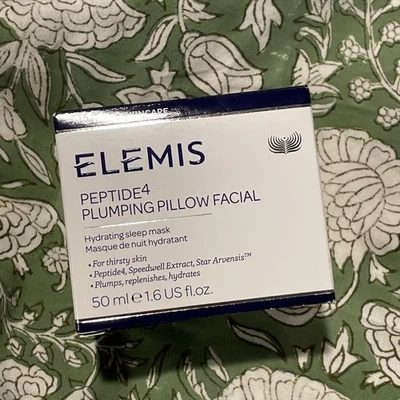 Máscara facial hidratante para dormir ELEMIS Peptide4 almohada rellenadora 1,6 oz Foto 1 de 4