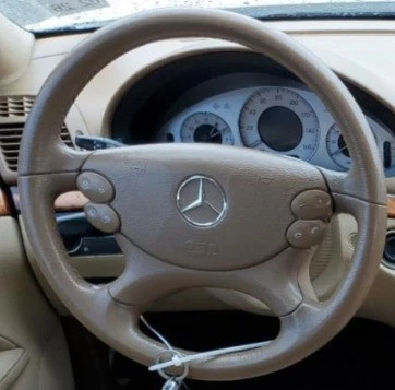 Airbag volante conductor Mercedes-Benz Clase E LH 2007-2009 OEM Foto 1 de 3