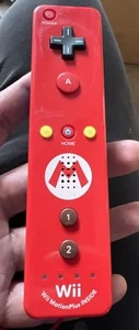 Nintendo Wii Mario Motion Plus Remote Controller (RVL-036) OEM (TESTED) - Picture 1 of 5