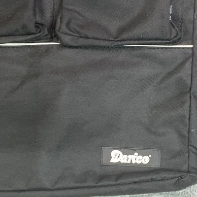 Darice Canvas 7 Pocket Art Portfolio  28x24 Handle & Strap Craft Tote Carryall - Image 1 of 3