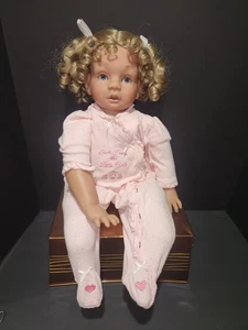 1995 Vintage Pat Secrist große blonde Haare Jonah Puppe 22" Vinyl & weicher Körper * EU - Bild 1 von 14