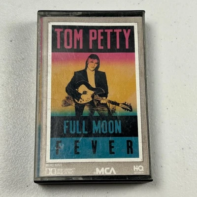 Tom Petty Full Moon Fever Cassette 1989 MCA Records - Imagem 1 de 2